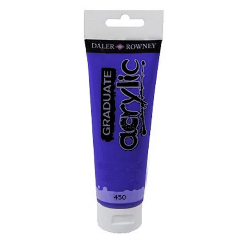 Graduate akrylová barva 120 ml - Fialová