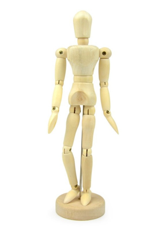 Dřevěný pohyblivý model malý, 20 cm SMT Creatoys s.r.o.