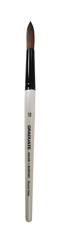 Graduate štětec PONY/syntetika "Round Wash", vel. 18