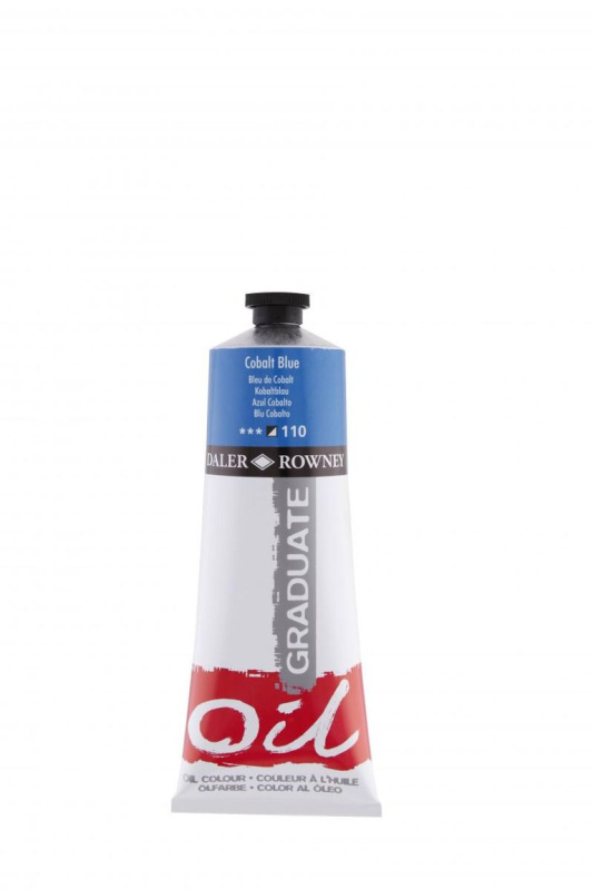 Olejová barva Daler-Rowney, 200 ml - kobaltová modř