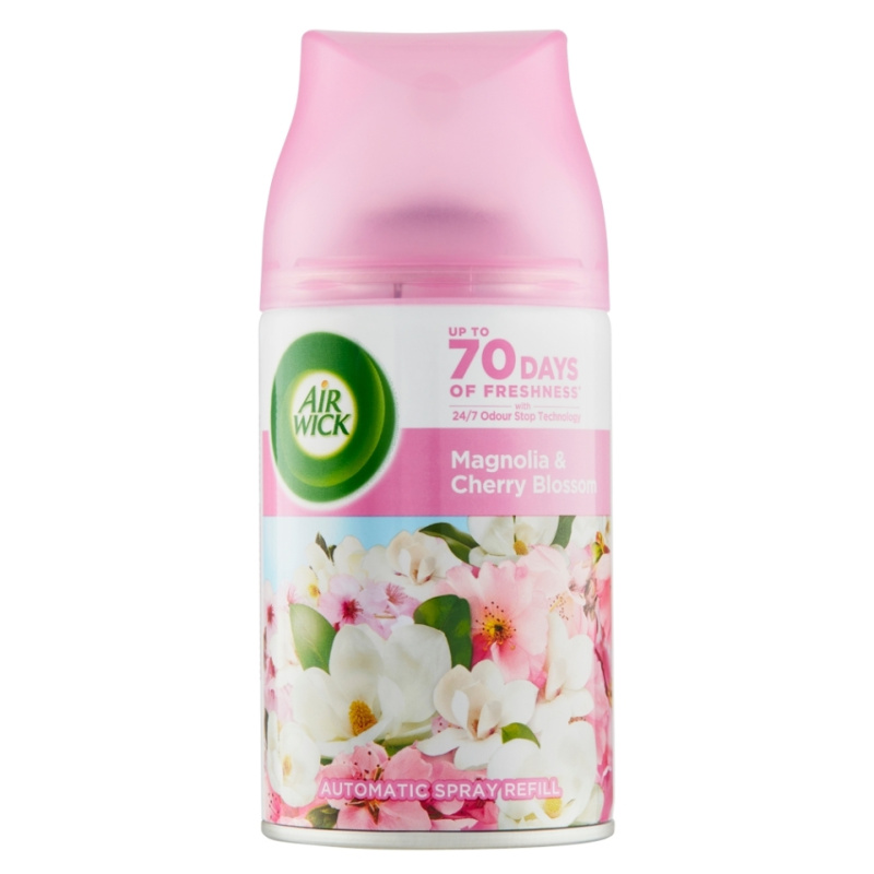 Airwick Osvěžovač vzduchu - Fresh Matic, náplň magnolia a třešeň