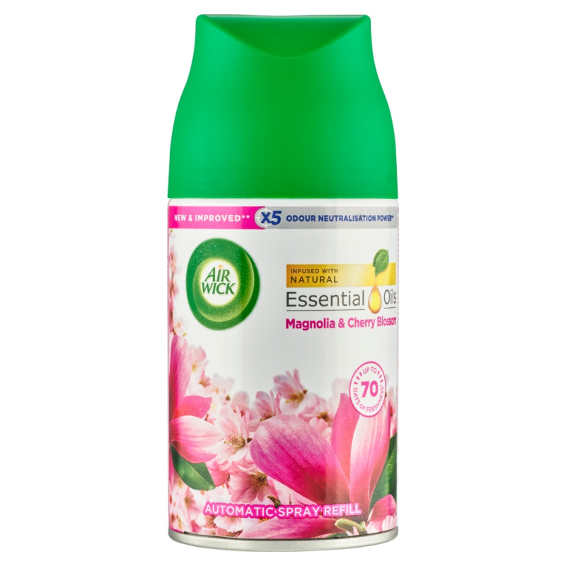 Airwick Osvěžovač vzduchu - Fresh Matic, náplň magnolia a třešeň
