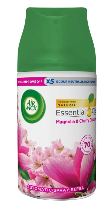 Airwick Osvěžovač vzduchu - Fresh Matic, náplň magnolia a třešeň