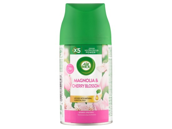 Airwick Osvěžovač vzduchu - Fresh Matic, náplň magnolia a třešeň