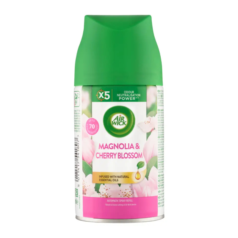 Airwick Osvěžovač vzduchu - Fresh Matic, náplň magnolia a třešeň