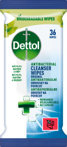 DETTOL ubrousky na povrchy 36 ks