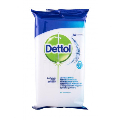 DETTOL ubrousky na povrchy 36 ks