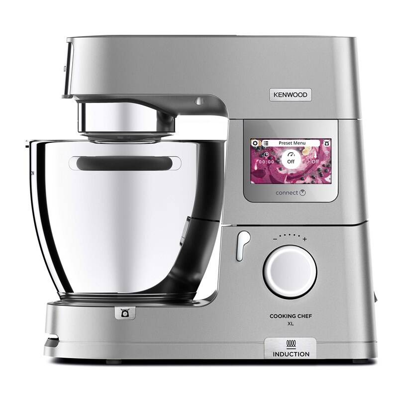 Kuchyňský varný robot Kenwood Cooking Chef XL KCL95.424SI / 1500 W / objem nádoby 6,7 l / dotykové ovládání / stříbrná Varianta: ivi1