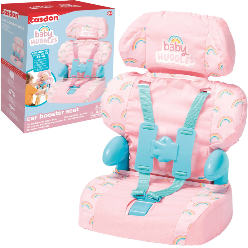 Autosedačka pro panenky s pásy BABY HUGGLES do 46 cm