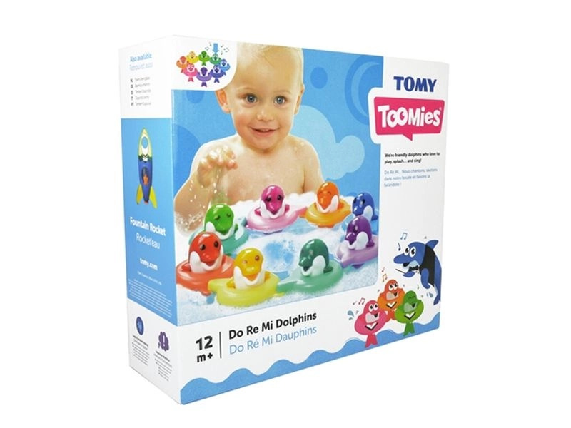 TOMY Toomies hudební delfínci do koupele