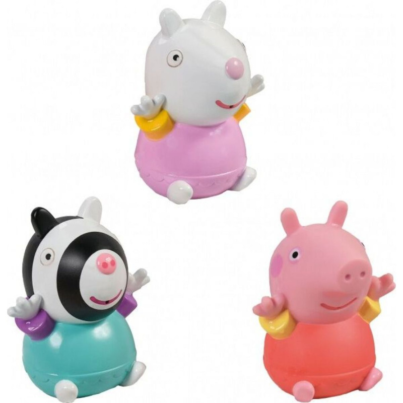 Tommies Prasátko Peppa Pig s kamarády Stříkající hračky do vody