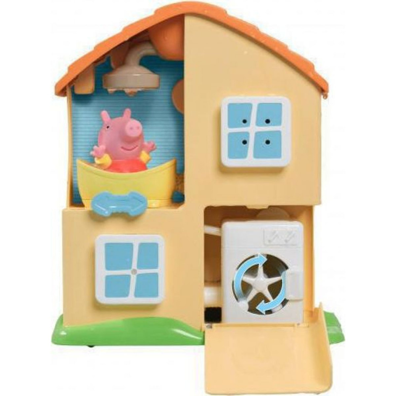 TOOMIES - Prasátko Peppa s domečkem - set do vany