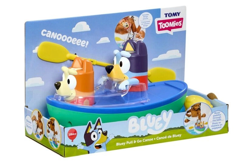 TOMY Toomies Bluey kajak s pádly do vany