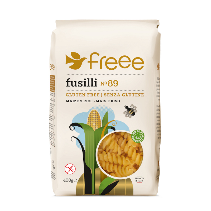 FREEE Kukuřično rýžová vřetena bez lepku 400 g