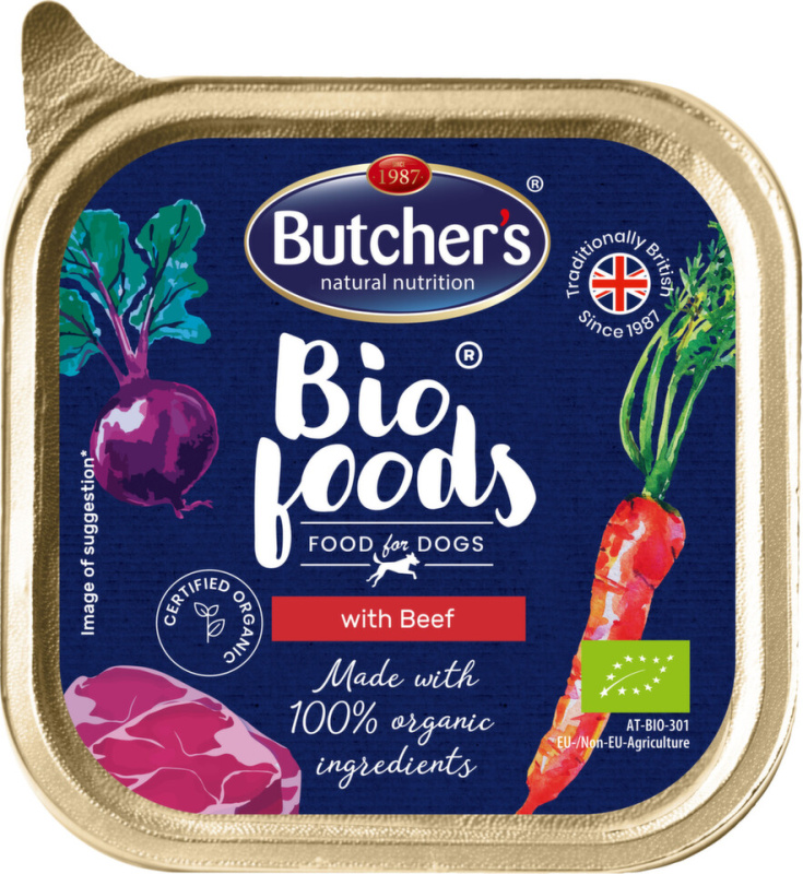 Butcher’s Dog Bio s hovězím vanička  150g
