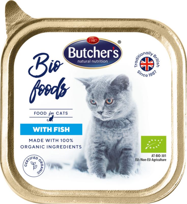 Butcher’s Cat Bio s rybou vanička 85g