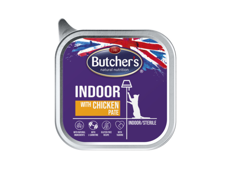 Butcher s Cat Indoor s kuřecím vanička 100g