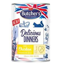 Butcher’s Cat Delicious kuřecí v želé konz.  400g