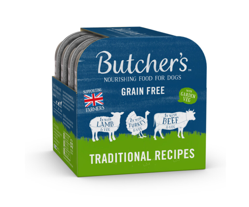 Butcher’s Dog Original hovězí/krůt/jehn vanička  4x150g