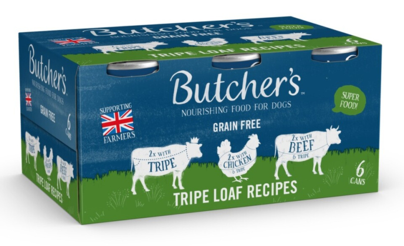 Butcher’s Dog Original dršťky/kuře/hovězí konz.  6x400g