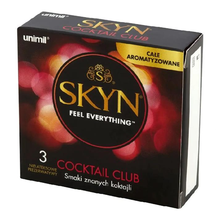 SKYN Cocktail Club – bezlatexové kondomy (3 ks)