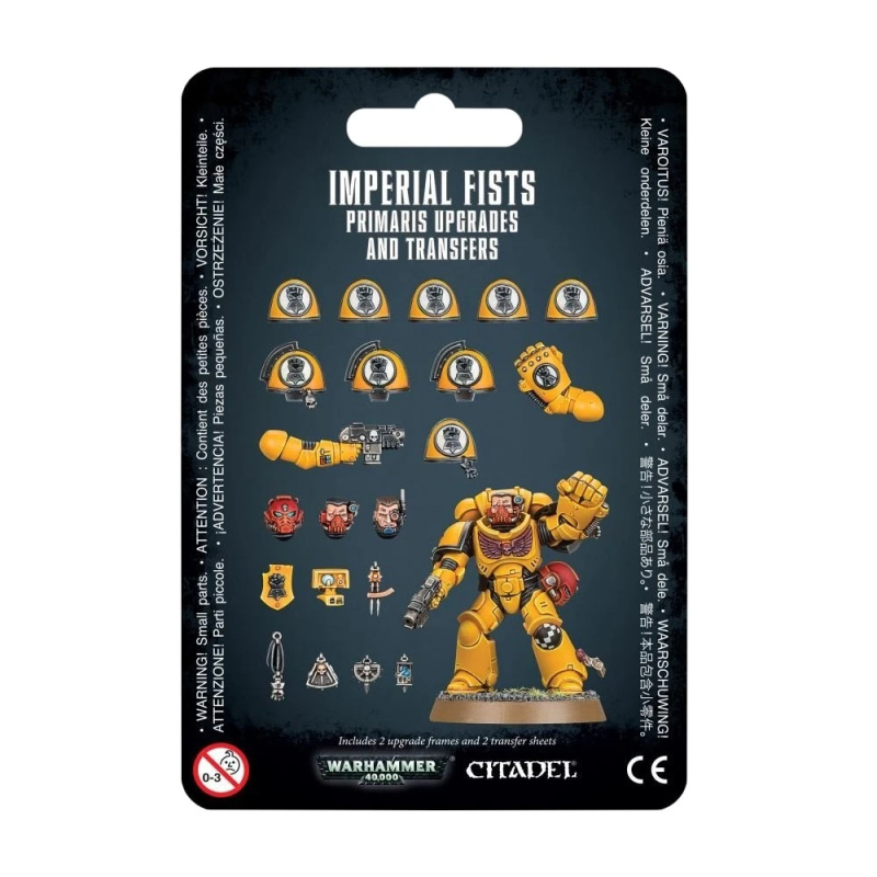 Warhammer 40000: Space Marines Imperial Fists Primaris Upgrades and Transfers