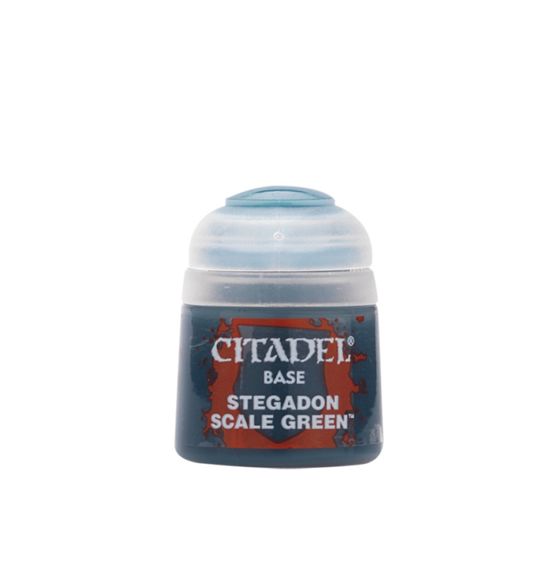 Citadel Base: Stegadon Scale Green 12ml - barva na figurky miniatury