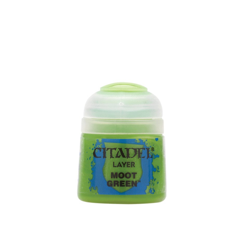 Citadel Layer: Moot Green 12ml - barva na figurky miniatury