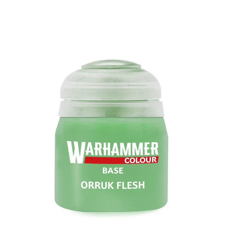 Citadel Base: Orruk Flesh 12ml - barva na figurky a miniatury