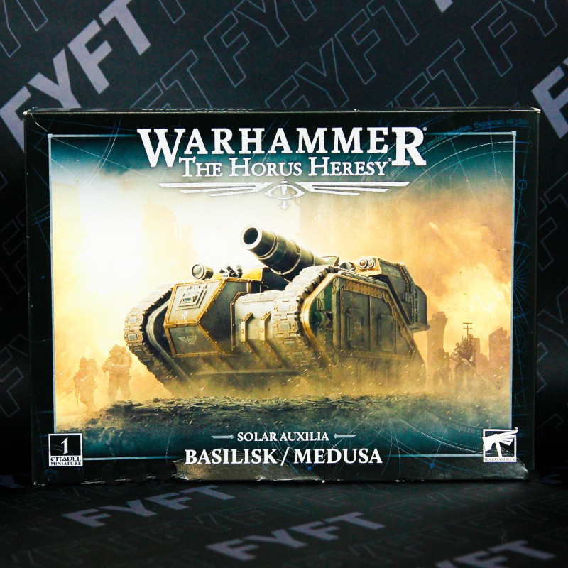 Warhammer: The Horus Heresy - Solar Auxilia Medusa and Basilisk