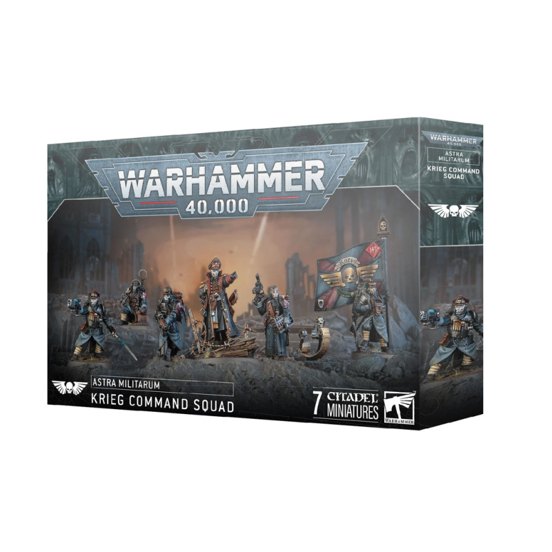 Warhammer 40000: Astra Militarum - Krieg Command Squad