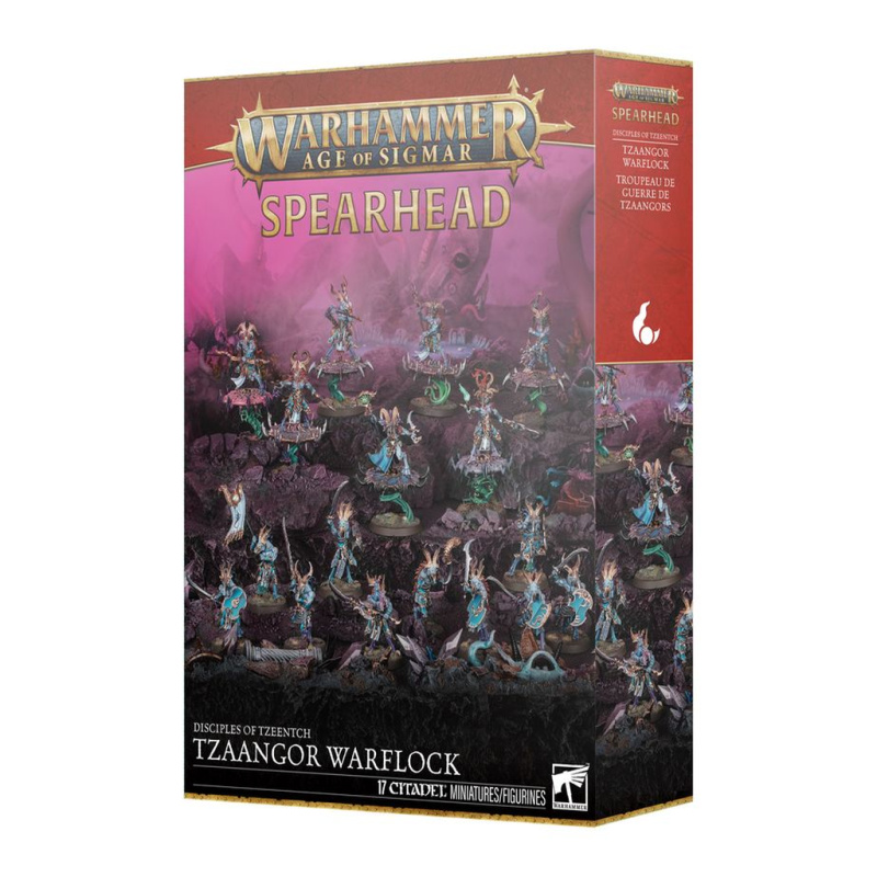 Warhammer: Age of Sigmar: Spearhead - Disciples of Tzeentch: Tzaangor Warflock
