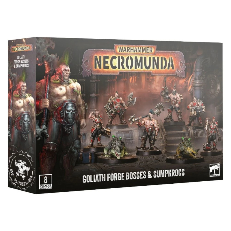 Necromunda: Goliath Forge Bosses Sumpkrocs
