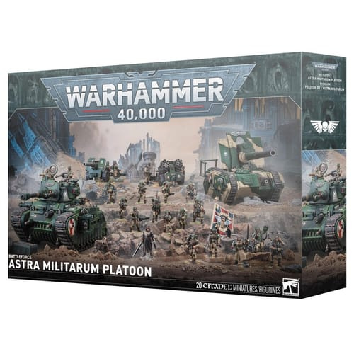 Warhammer 40000: Battleforce - Astra Militarum Platoon