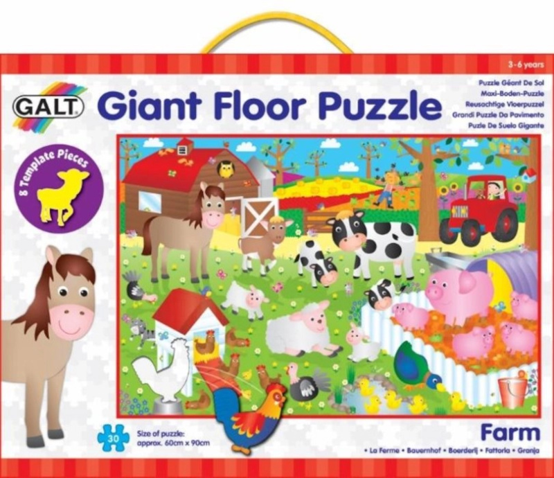 Galt Velké podlahové puzzle ? na farmě*