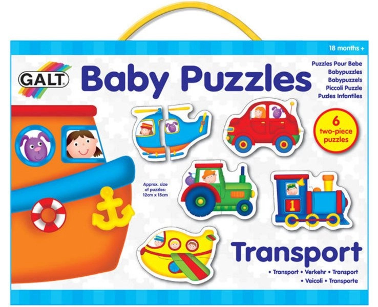 Galt Puzzle pro nejmenší - dopravní prostředky 2.
