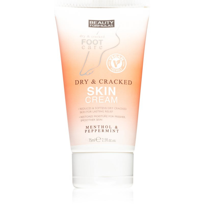 Beauty Formulas Krém na suché a popraskané nohy, 75ml