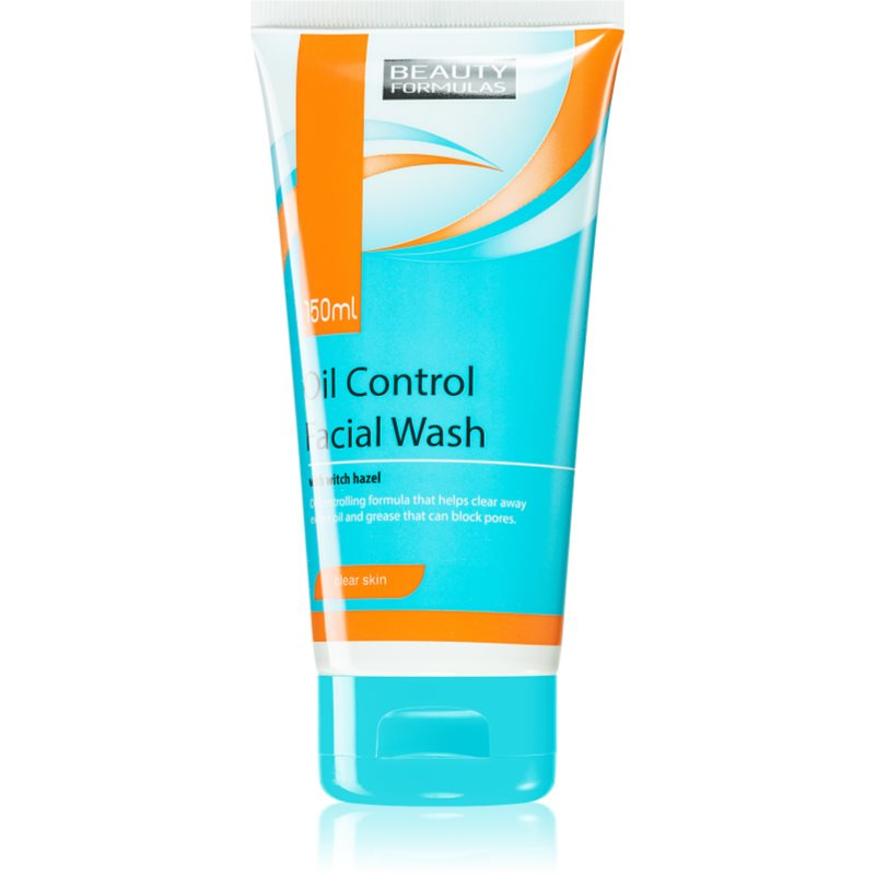 BEAUTY FORMULAS Čistící gel pro mastnou pleť s vilínem, 150 ml