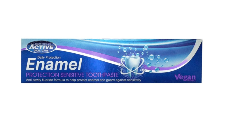 Beauty Formulas Zubní pasta pro citlivé zuby na ochranu zubní skloviny, 100ml