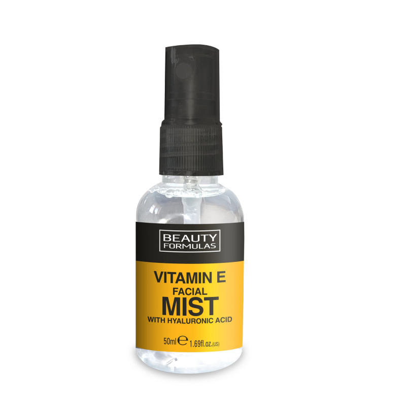 Beauty Formulas Pleťová mlha s Vitamínem E, 50ml