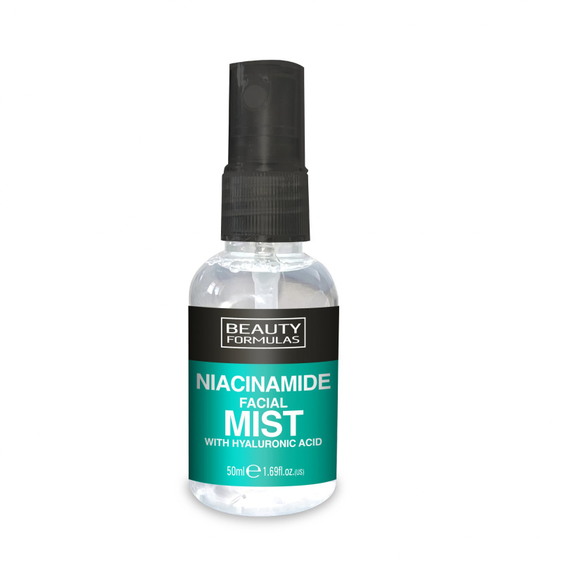 Beauty Formulas Pleťová mlha s Niacinamidem, 50ml