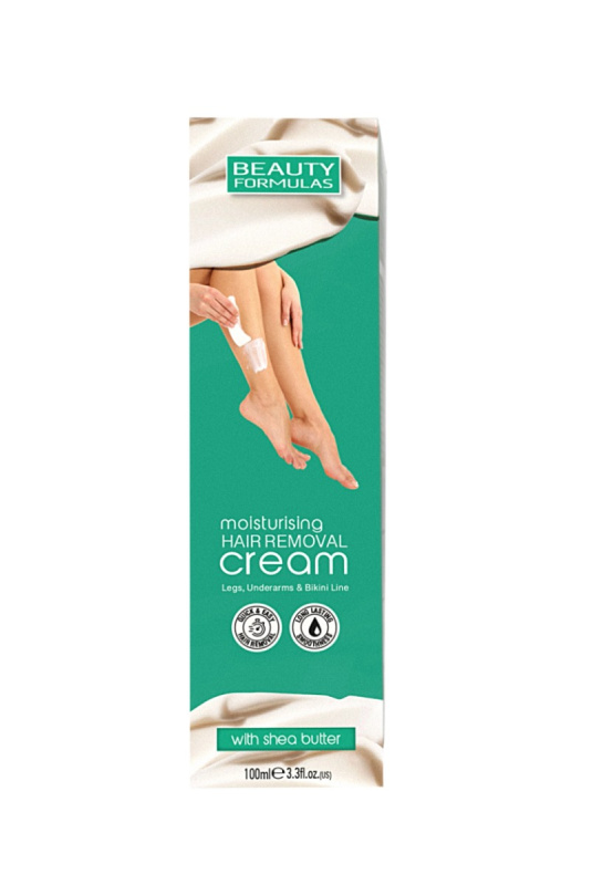Beauty Formulas Depilační hydratační krém, 100ml
