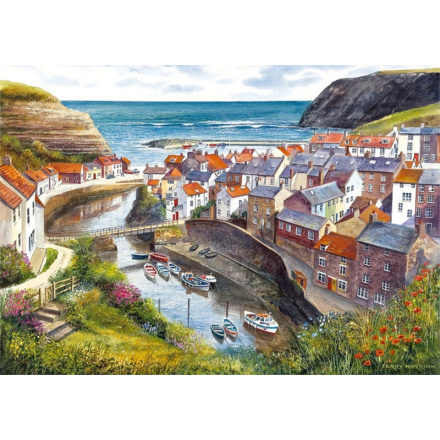 GIBSONS Puzzle Staithes, Velká Británie 1000 dílků