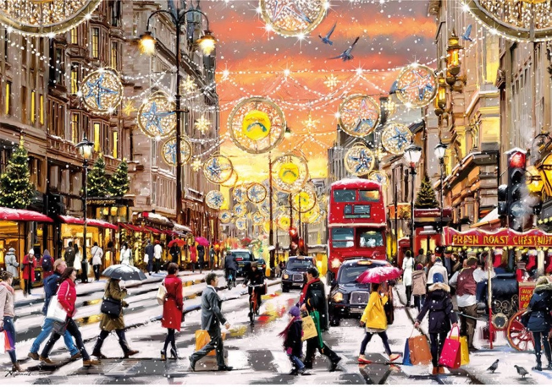 Gibsons puzzle Sváteční shon XL 250 dílků