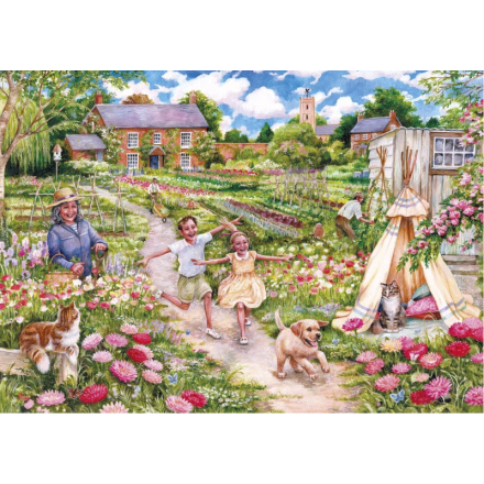 GIBSONS Puzzle Vzpomínky na dětství 500 dílků