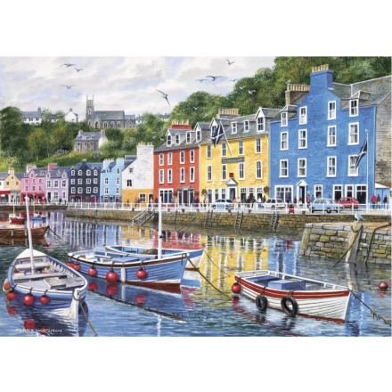 GIBSONS Puzzle Tobermory, Skotsko 1000 dílků