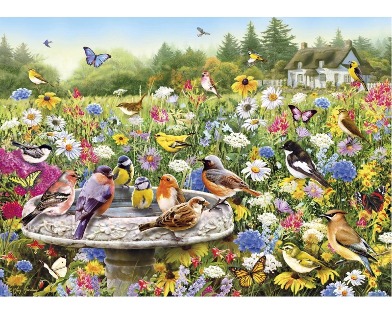 GIBSONS Puzzle Tajná zahrada 1000 dílků