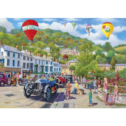 GIBSONS Puzzle Vesnice Matlock Bath 1000 dílků