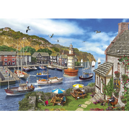 GIBSONS Puzzle Zátoka s majákem 1000 dílků
