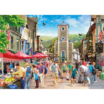 GIBSONS Puzzle Keswick, Anglie 1000 dílků